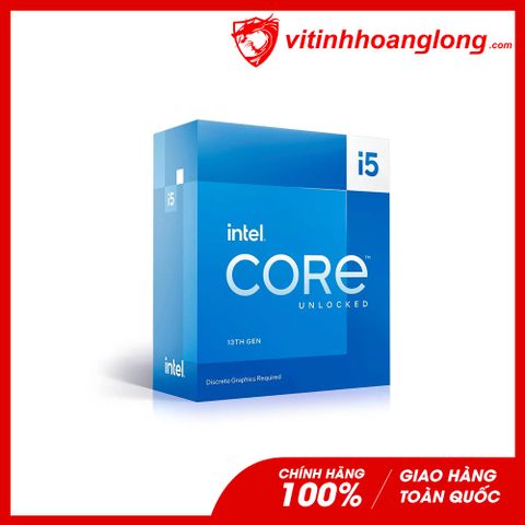  CPU Intel Core i5 13600KF ( 3.5GHz Turbo Upto 5.1GHz, 14 Nhân 20 Luồng, Cache 24MB, Socket LGA 1700 ) 