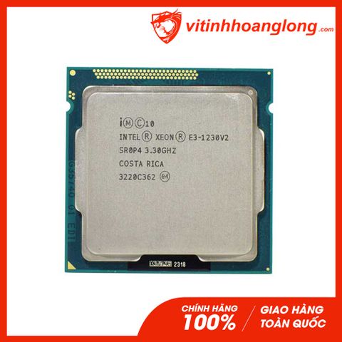  CPU Intel Xeon E3 1230 V2 Socket LGA 1155, 3.30GHz, 4 Nhân 8 Luồng, Cache 8MB 