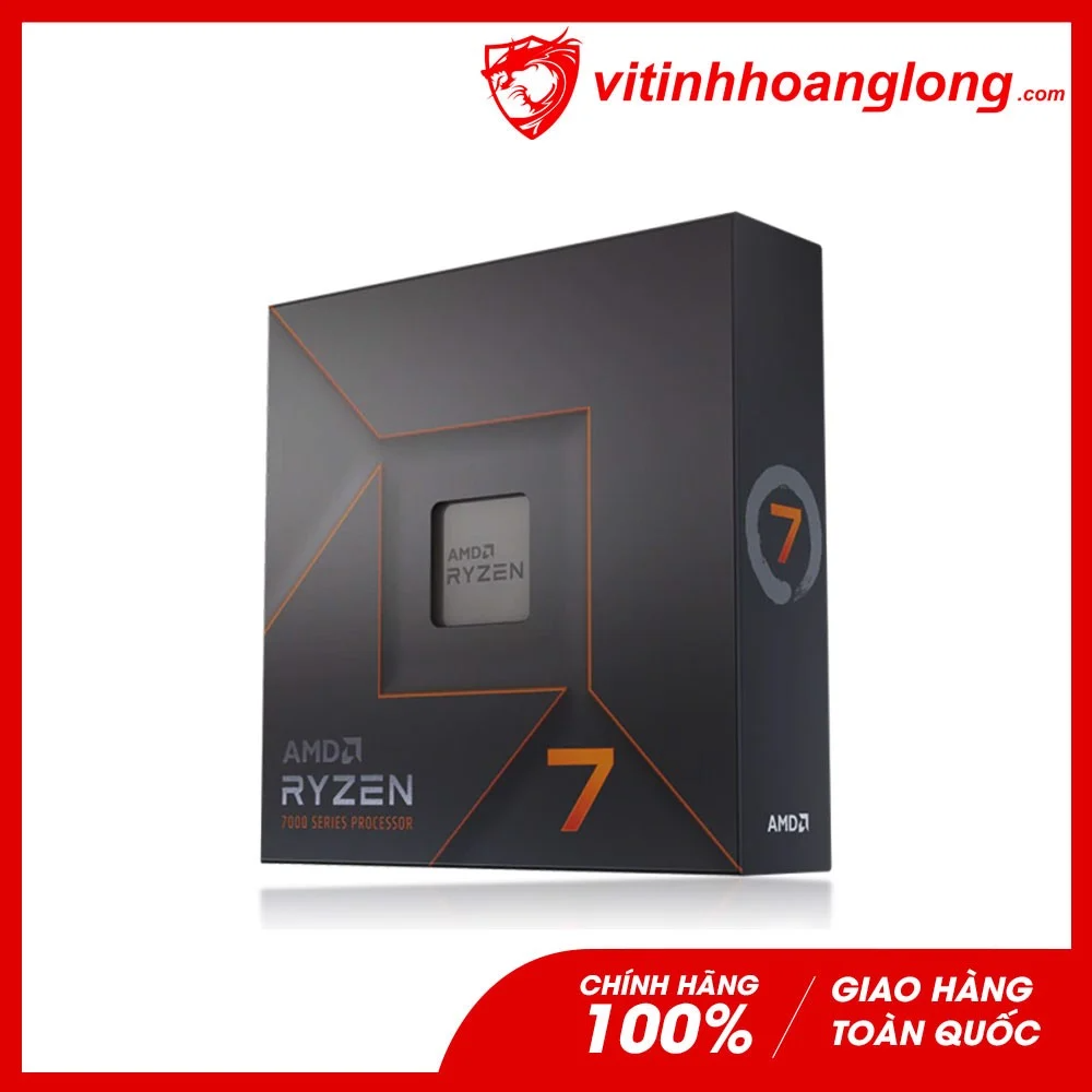 CPU AMD Ryzen 7 7800X ( Up to 5.4Ghz, AM5, 10 nhân 20 luồng )