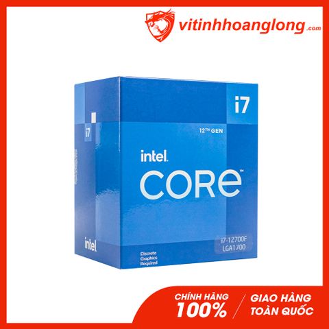  CPU Intel Core i7 12700F (2.10 Up to 4.90GHz | 25MB | 12 Cores 20 Threads | Socket 1700 | Alder Lake | No GPU | 65W) 