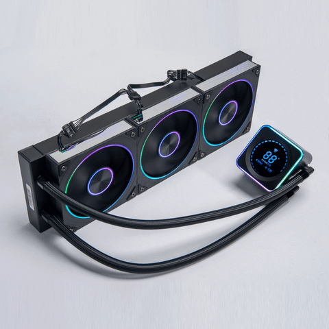  Tản nhiệt nước Leopard AstroBeat 360 Digital ARGB - Black 