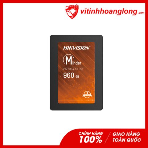  Ổ cứng SSD Hikvision 960G 3D TLC/SATA III 6 Gb/s,560/500Mbs 