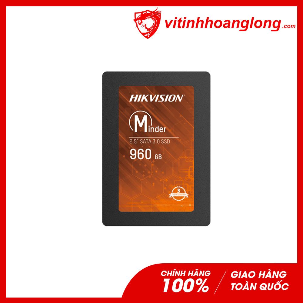  Ổ cứng SSD Hikvision 960G 3D TLC/SATA III 6 Gb/s,560/500Mbs 