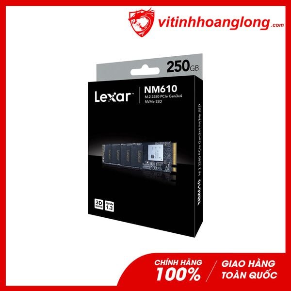 Ổ cứng SSD Lexar 250G NM610 M.2 NVMe