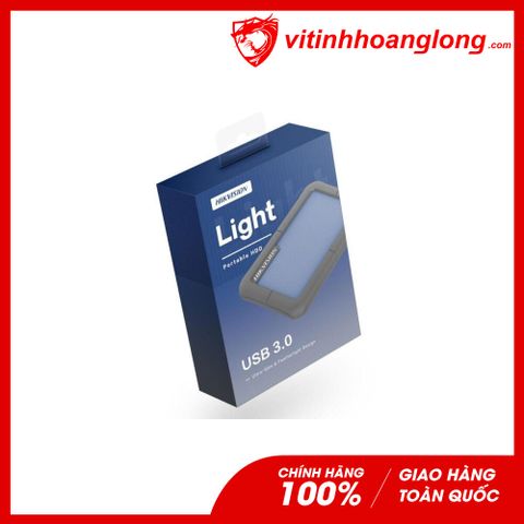  Ổ cứng HDD Hikvision 1TB 2.5 inch USB 3.0 Tốc độ 5400rpm, màu xanh lá, chống sốc 