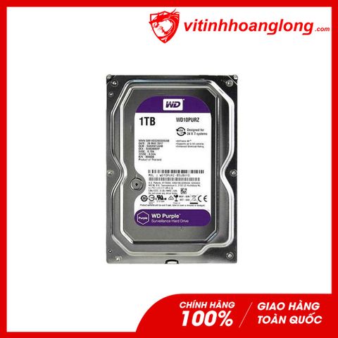  Ổ cứng HDD WD Western Digital 1TB Purple (WD10PURZ) 