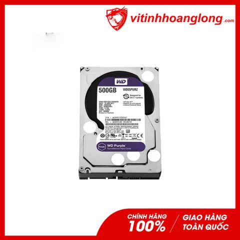  Ổ cứng HDD WD Western Digital 500G Purple Renew (WD05PURZ) 