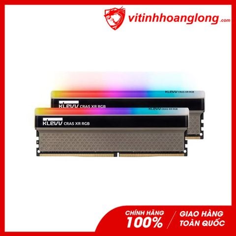  Ram PC DDR4 Klevv 16G Bus 4000 Cras XR RGB (2x8G)(KD48GU880-40B190Z) 