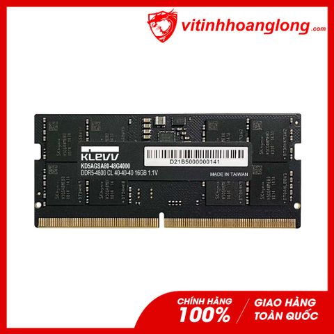  Ram Laptop DDR5 Klevv 16G Bus 4800 (KD5AGSA80-48G400A ) 