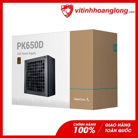  Nguồn máy tính Deepcool 650W PK650D 80 Plus Bronze 