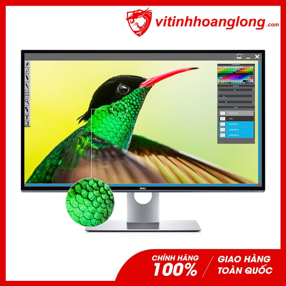  Màn hình máy tính DELL 32 inch UP3218K 8K UltraSharp IPS 60Hz 