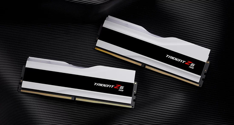  Ram GSkill Trident Z5 RGB White 32GB | 2 x 16GB, DDR5, 6000MHz (F5-6000J3238F16GX2-TZ5RW) 