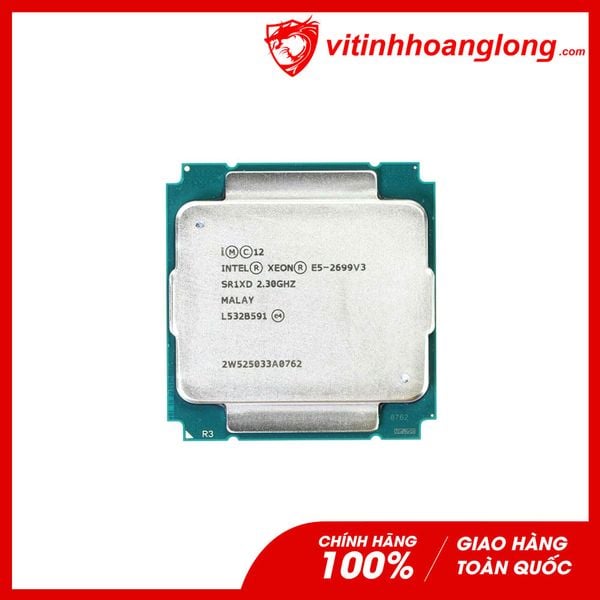 CPU Intel Xeon E5-2699 v3 Socket LGA 2011-3 18 Nhân, 36 Luồng