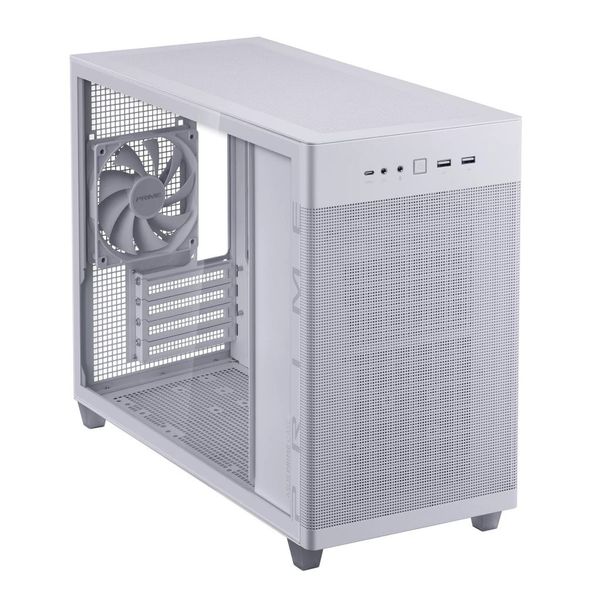  Thùng máy Case ASUS Prime AP201 TG M-ATX White 