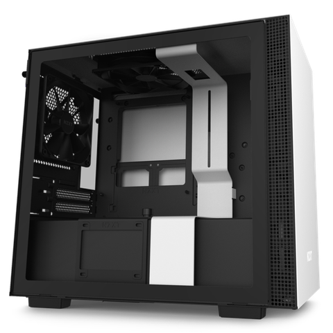  Thùng máy Case NZXT H210 MATTE BLACK/ WHITE ( Mini Tower ) 