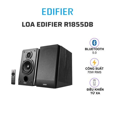  Loa Bookself siêu trầm Subwoofer Edifier R1855DB | Công suất 70W | Điều khiển từ xa 