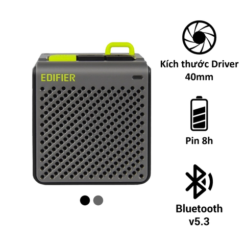  Loa Bluetooth V5.3 Wireless EDIFIER MP85 | Thời lượng pin 8H | Edifier Connect App 