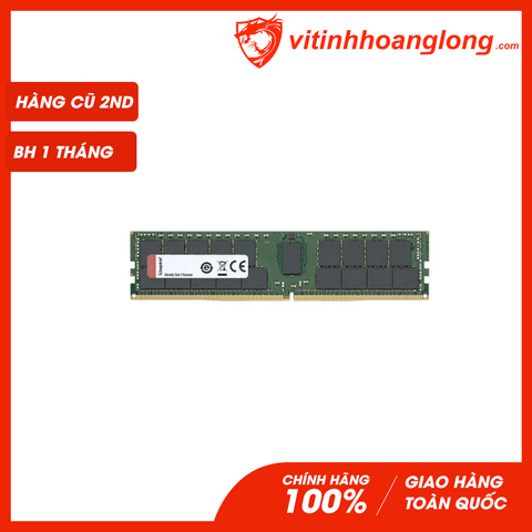  Ram server ECC RDIMM DDR4 Kingston 32GB bus 2400 cũ 