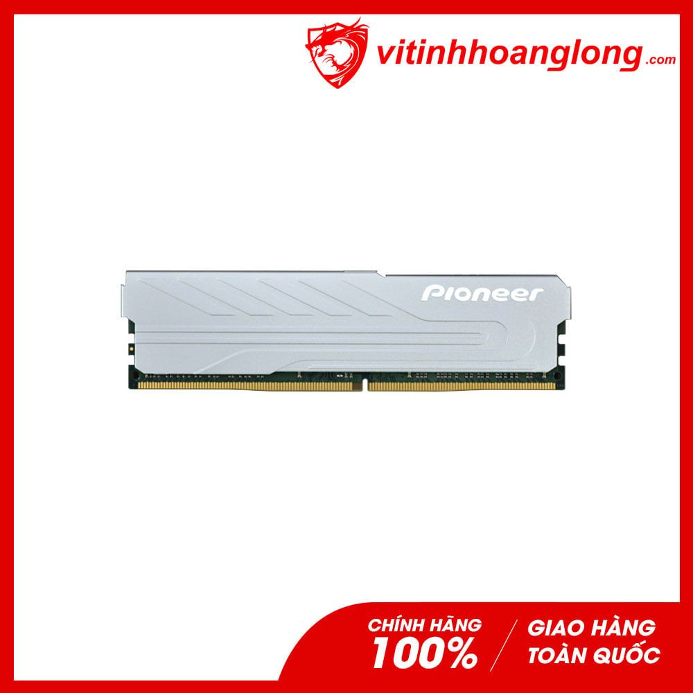  Bộ nhớ ram Pioneer 8GB DDR4 bus 3200 tản nhiệt thép 