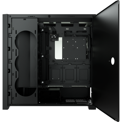  Thùng máy Case Corsair 5000D AirFlow Tempered Glass Black | Mid Tower, ATX, Sẵn 2 fan không led 
