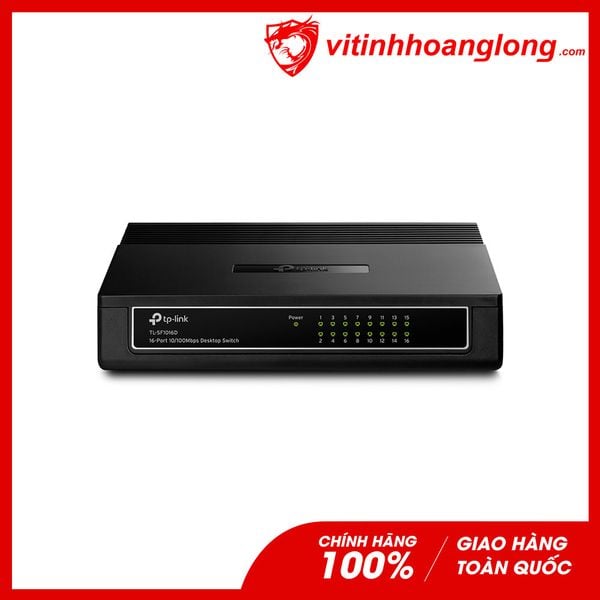 Thiết bị chia mạng Switch 16 port Tp-Link 10/100M TP-Link TL-SF1016D