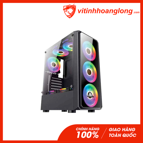  Vỏ Case máy tính Vsp KA-280 Gaming( hai mặt kính cường lực) 