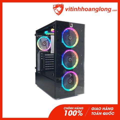  Vỏ Case máy tính Vsp V3-607 Gaming(Hai mặt kính cường lực) 