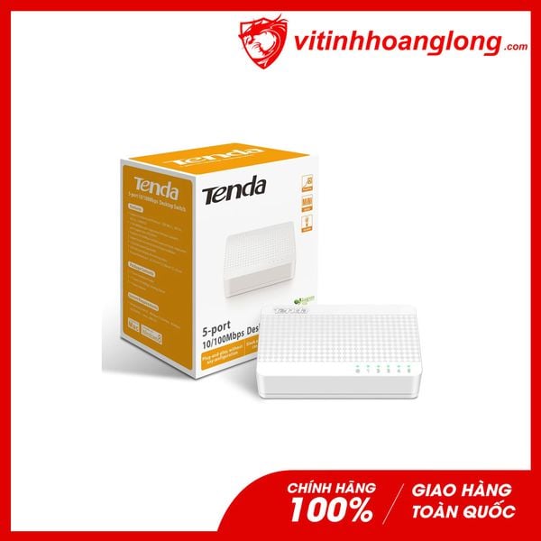 Thiết bị chia mạng Switch 5 port Tenda 10/100Mb S105