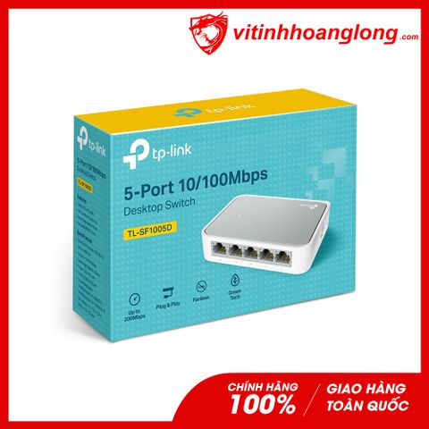Thiết bị chia mạng Switch 5 port TP-Link 10/100M TL-SF1005D