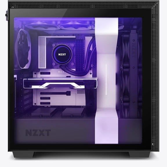  Thùng máyCase NZXT H710i MATTE WHITE 