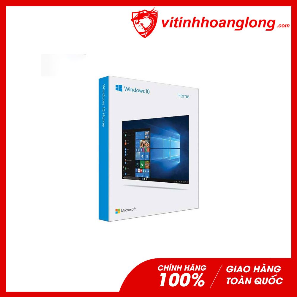Phần mềm Microsoft Windows 10 Home bản quyền 64bit 1pk DSP OEI DVD (KW9-00139)