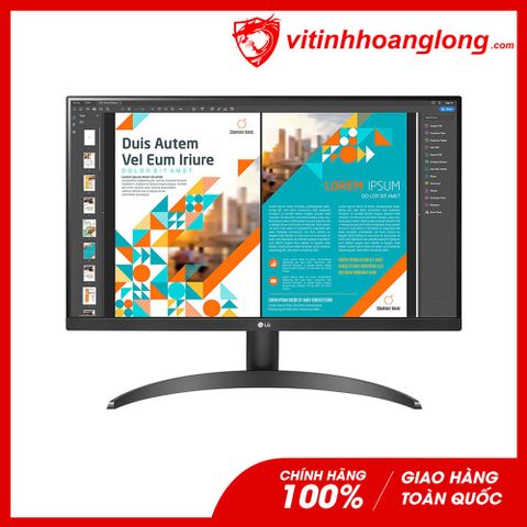  Màn hình máy tính LG 23.8 Inch 24QP500-B QHD 2K 75Hz 5ms AMD Freesync HDR10 sRGB 99% (24QP500-B.ATV) 