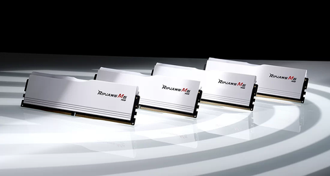  Ram GSkill Ripjaws M5 RGB 32GB - White | 16GB x 2, DDR5, 6000MHz (F5-6000J3648D16GX2-RM5RW) 