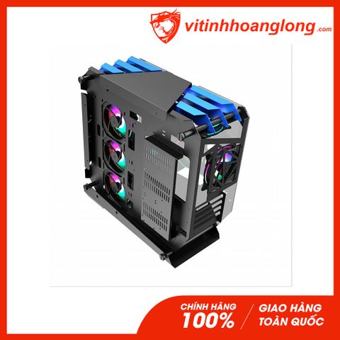  Vỏ Case máy tính Sama Gaming TG03 (Xanh Đen) (Tặng 6 Fan RGB) 