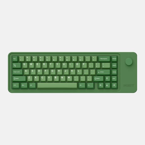 Bàn Phím cơ Mikit M65 Evergreen RGB Red switch (Xanh lá) 