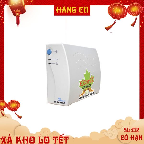 Bộ lưu điện UPS Santak Ecotek 1000VA TG-1000 cũ