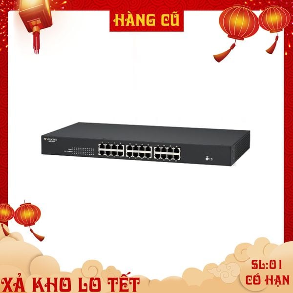 Thiết bị chia mạng Switch 24 Port 1G VOLTEK NSH - 1424 cũ