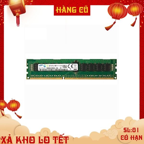 RAM Samsung Sever ECC 8Gb buss 1600 /14900R DDR3 - HÀNG CŨ - BH 1T