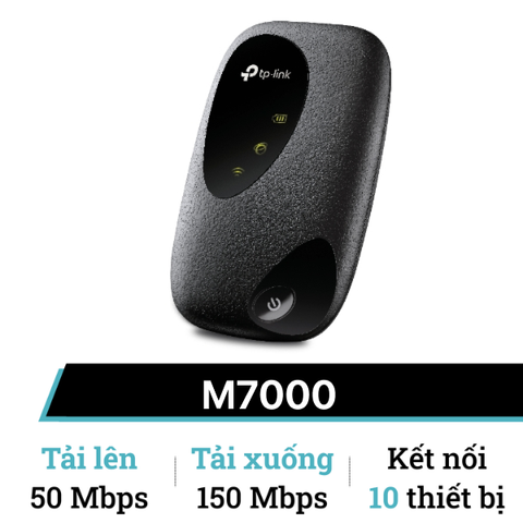  Thiết bị phát Wifi di động 4G LTE TP-Link M7000 
