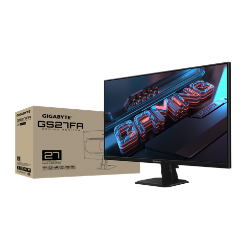  Màn hình Gaming Gigabyte GS27FA | 27 inch Full HD IPS 180Hz 1ms phẳng 