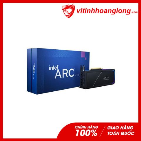  Card màn hình VGA Intel Arc A770 16GB GDDR6 PCI Express 4.0 x16 Video Card Limited edition New 