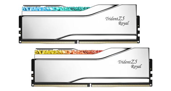  Ram GSkill Trident Z5 Royal 32GB | 16GB x 2, DDR5, 6400Mhz (F5-6400J3239G16GX2-TR5S) 