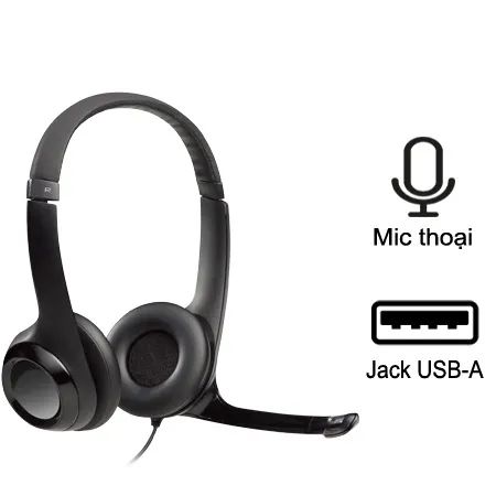  Tai nghe Logitech H390 