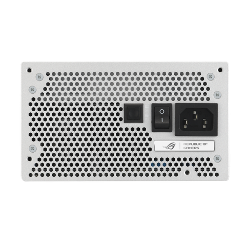  Nguồn máy tính ASUS ROG Strix 1000W Gold Aura White Edition - Trắng | 1000W, 80 Plus Gold, Full Modular, PCIe 5.0 