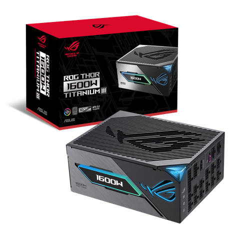  Nguồn máy tính ASUS ROG Thor 1600T Gaming | 1600W, 80 Plus Titanium 