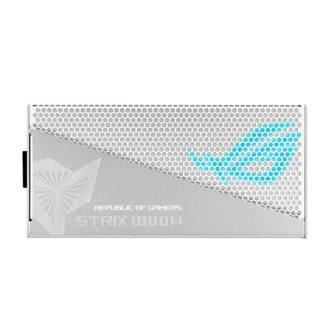  Nguồn máy tính ASUS ROG Strix 1000W Gold Aura White Edition - Trắng | 1000W, 80 Plus Gold, Full Modular, PCIe 5.0 