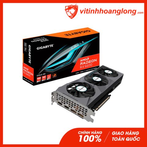  Card màn hình VGA Gigabyte Radeon RX6600 8GB GDDR6 Gigabyte Eagle (GV-R66EAGLE-8GD) 