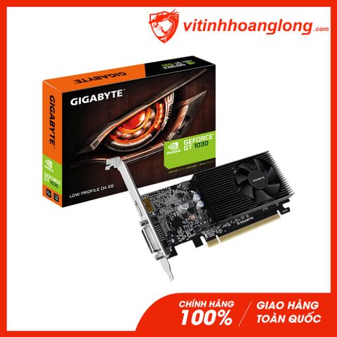  Card màn hình VGA Gigabyte Geforce GT 1030 2GB DDR4 Low Profile (GV-N1030D4-2GL) 