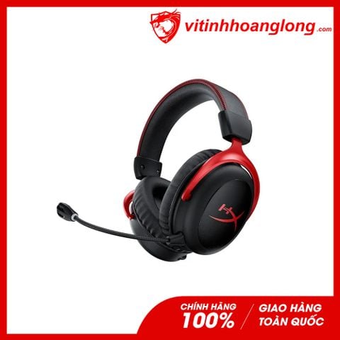  Tai nghe không dây Wireless HyperX Cloud II Wireless - Gaming Headset (4P5K4AA) 