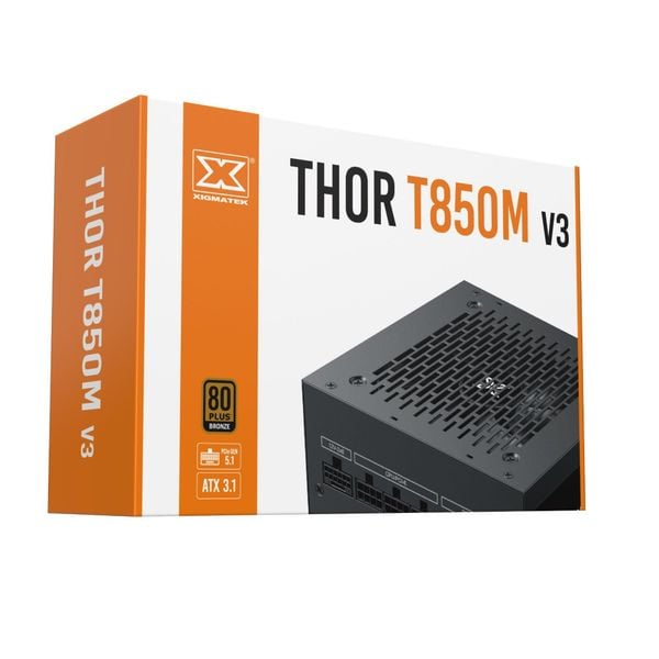  Nguồn Xigmatek Thor T850M V3 Full Module 850W 80 Plus Bronze 